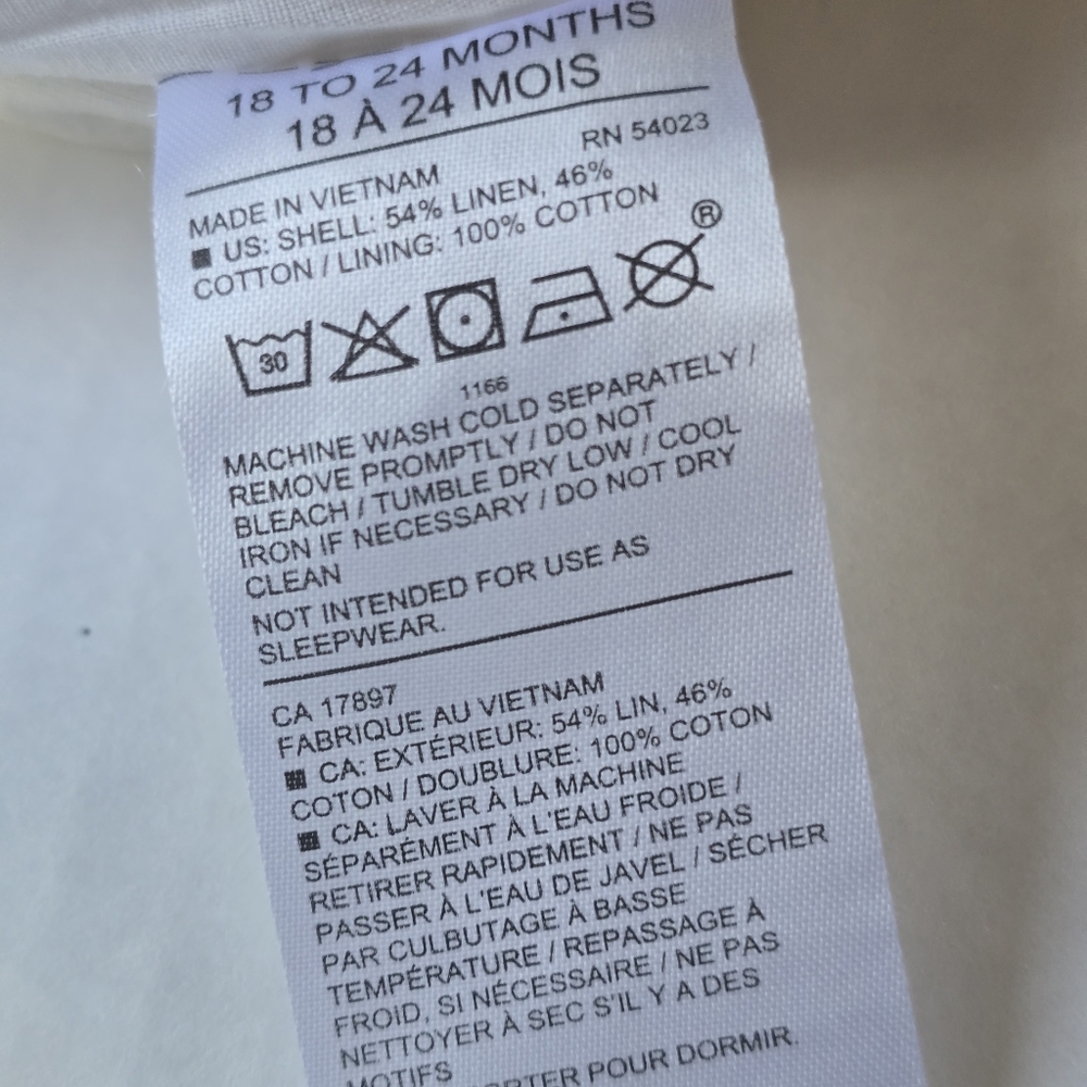 Janie & Jack Boy's White Shirt and Cream Pants Set - Picture 15 of 16